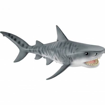 Фигурка - Тигровая акула, размер 8 х 16 х 6 см. 